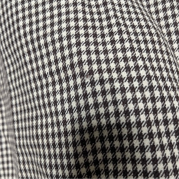 VTG Polo Ralph Lauren Men Beck Shirt Large 100%‎ Wool Houndstooth Brown Pockets - Picture 10 of 10